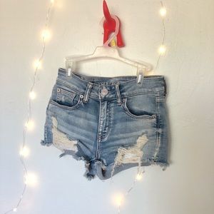 Stretchy denim shorts from American eagle